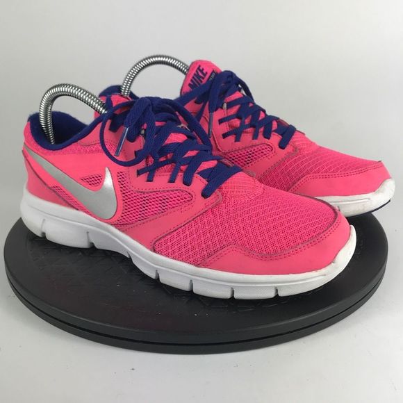 Nike Flex Experience 3 Pink Running Shoes 653698-600 Women’s Size 8.5 (7Y) - Picture 3 of 12